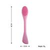 Portable Silicone Facial Cleansing & Makeup Remover Brush - Soft Blackhead Remover Tool