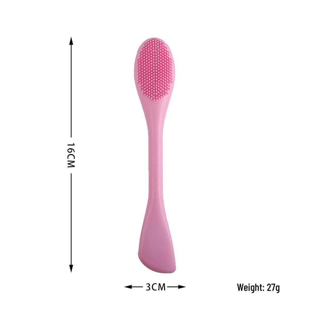 Portable Silicone Facial Cleansing & Makeup Remover Brush - Soft Blackhead Remover Tool