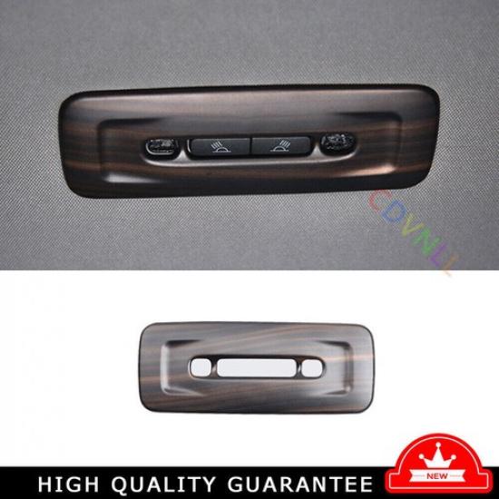 Rear Reading Light Cover Trim 1* Fit For Toyota Camry 2018- Matte Wood Grain