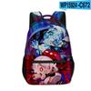 Luxury Popular Funny Shadow Milk Plush Student Bookbag Notebook Backpacks 3D Print Oxford Waterproof Boys/Girls Travel Backpacks