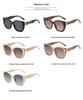 Women's Retro Large-Frame Polarized Sunglasses - Slimming & High-End Sun Protection for Driving.