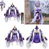 Stunning Genshin Impact Keqing Cosplay Clothing Perfect For Festivals And Performances