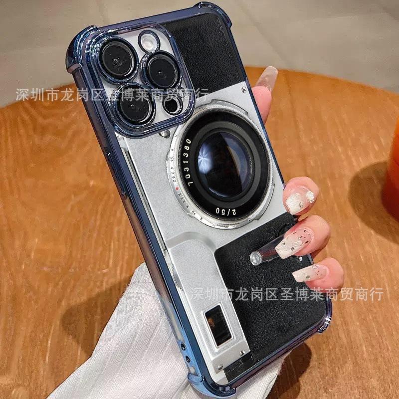 Retro Camera for Samsung S26 Phone Case S25ULTRA Anti-drop GalaxyS23 Protective Case NOTE20