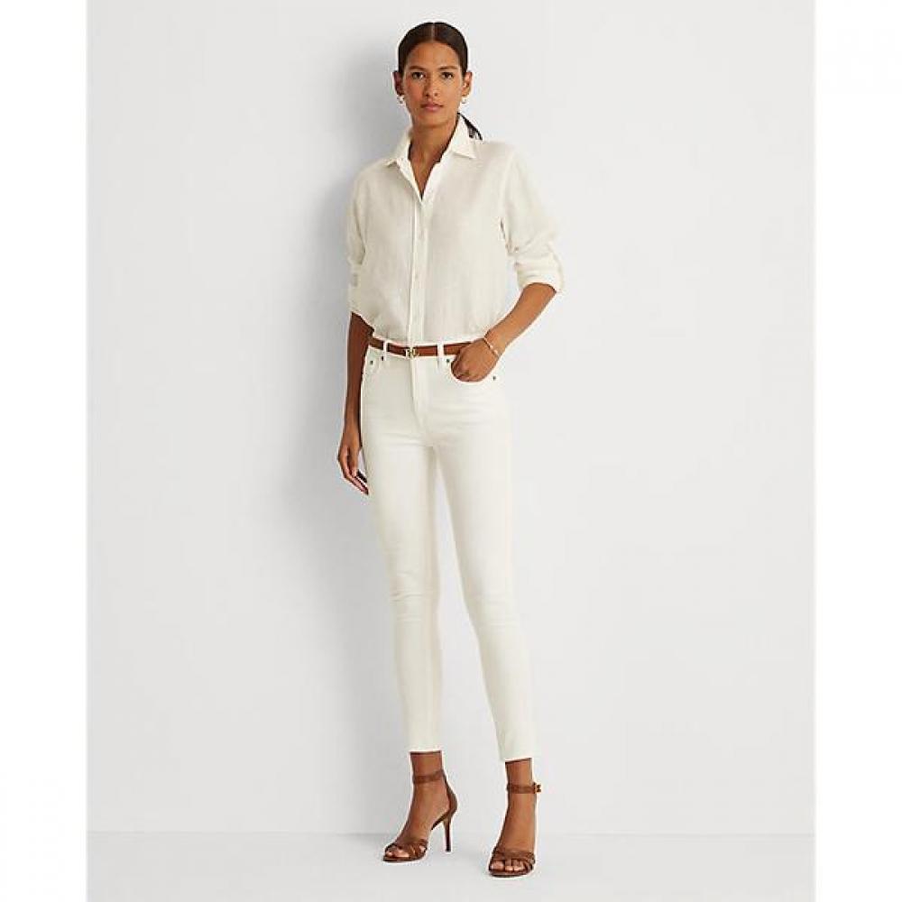 Lauren Ralph Lauren High Rise Skinny Ankle Jean Wmlrdnms0920064100 4