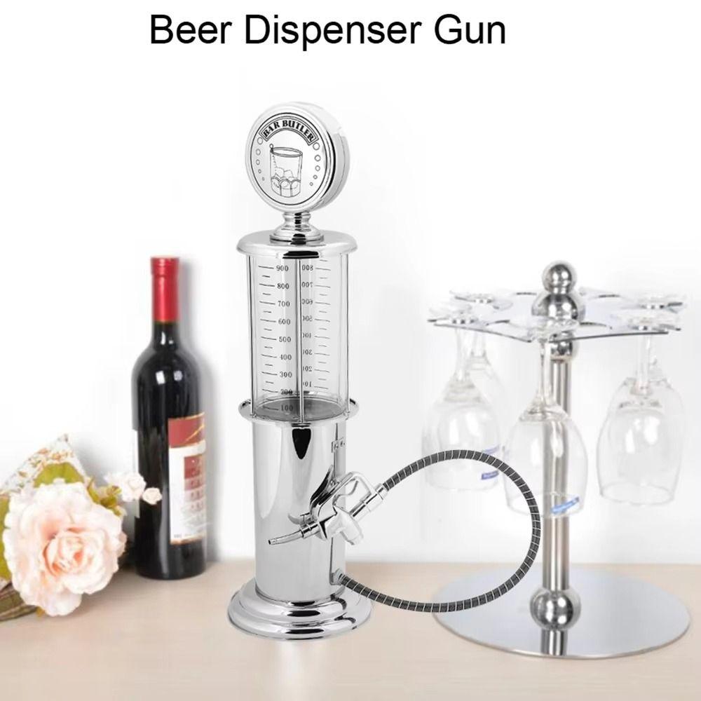 Single Pump Beer Tower Retro Style Beverage Container Creativity Liquor Dispenser  Party Serving