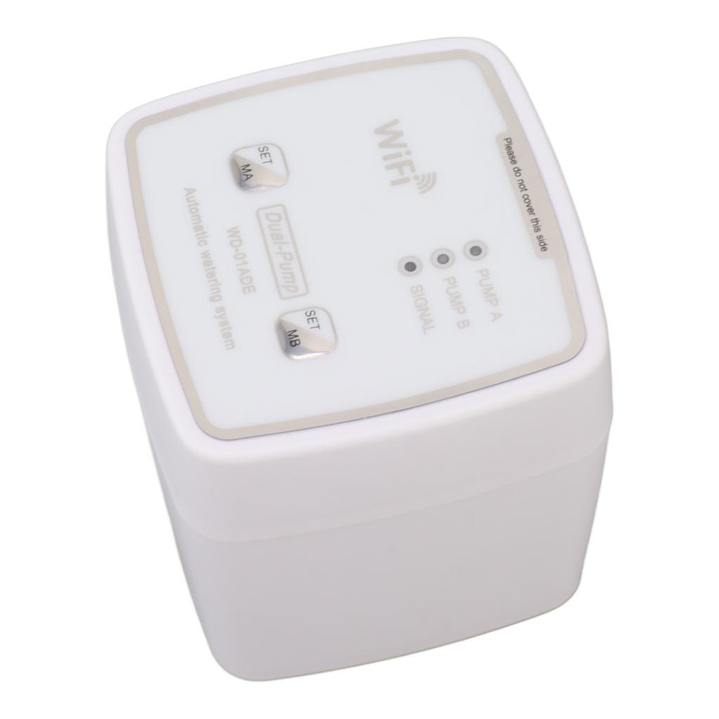 WiFi Drip Irrigation Kit Remote Control Dual Pump Automatic Watering System for 20 Potted Plants