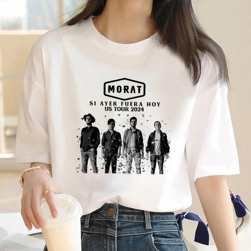 Morat T-Shirts Damen Sommer Designer T-Shirt Mädchen Grafik Comic Streetwear Kleidung Damen Kleidung XL black