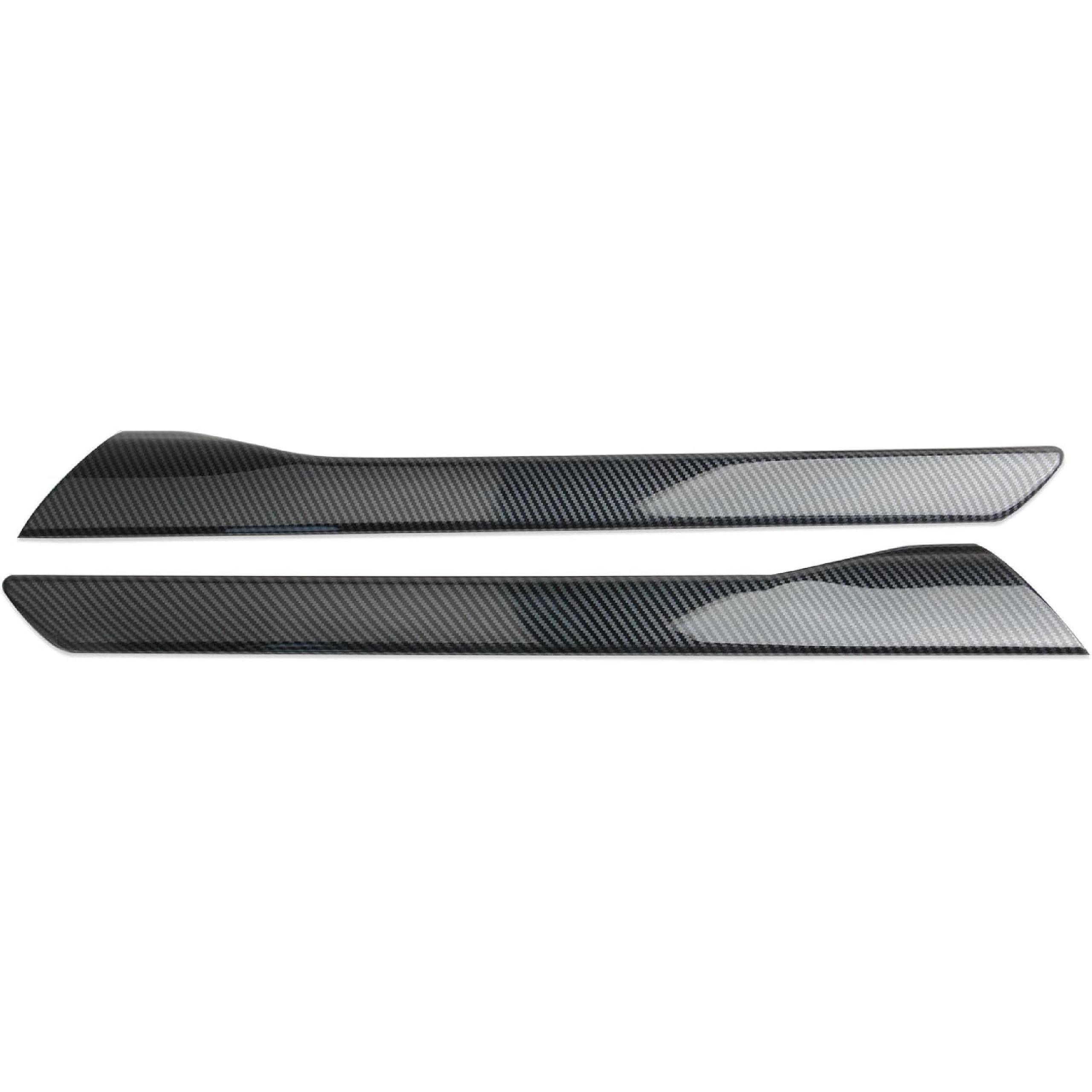 Korlot Carbon Fiber Style Center Console Cup Holder Side Cover Trim Decoration Accessories for 2019-2026 RAM 1500 2500 3500