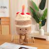 16/28/45cm Kawaii Simulation Cake Plush Wedding Cake Toys Stuffed Cute Ice Cream Snack Decoration Birthday Party Gift for Kid