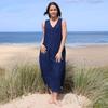 Lazy Jacks Womens/Ladies Long Linen Dress