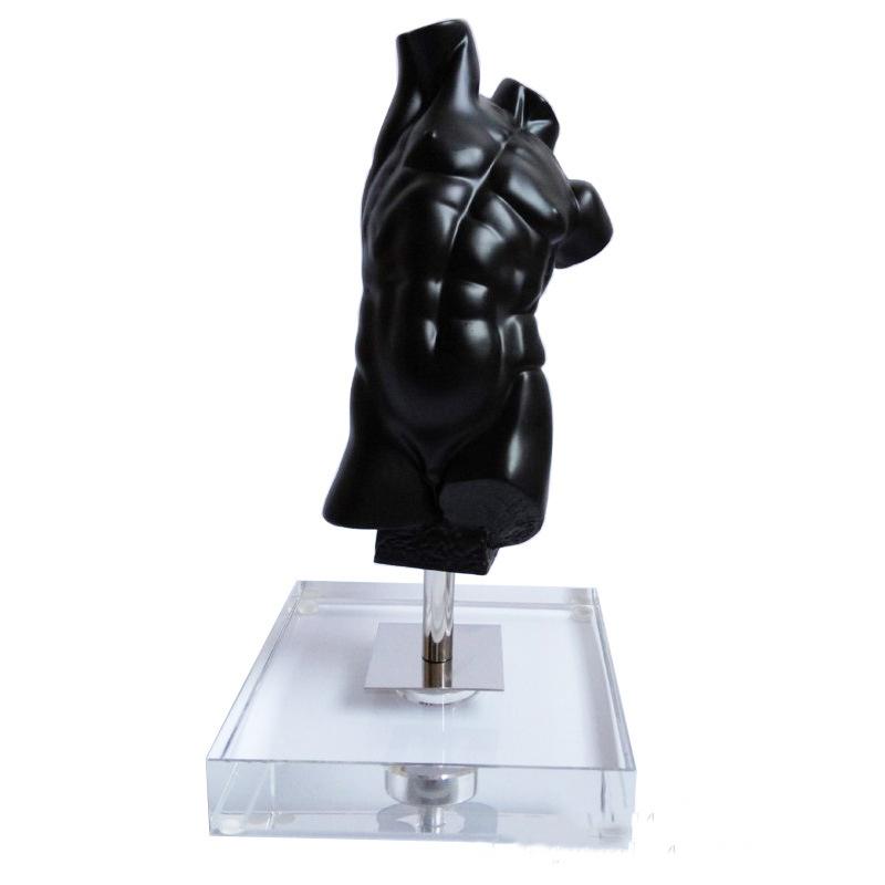 Abstract Figure Sculpture David Brokeback Male Nudity Resin Handicraft Decorative Figurines Home Decoration Accessories