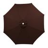 Outdoor Patio Umbrella Replacement Canopy, 8 Ribs Umbrella Canopy Cover Replacement Fabric, Parasol Cover Replacement UV