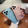 For Magsafe Magnetic Wireless Charge Case for IPhone 17 16 15 14 13 12 11 Pro Max 17Air 16e Silicone Glass Lens Protection Cover