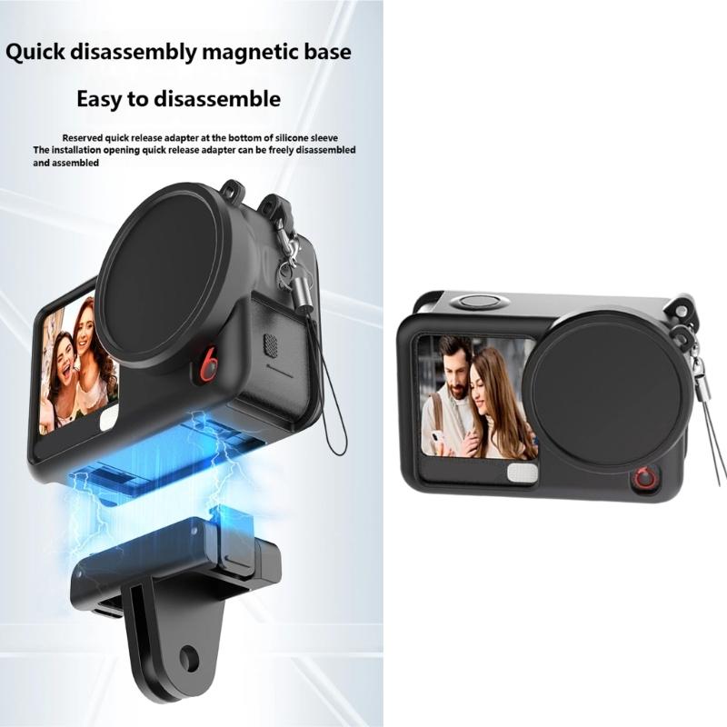 Soft Silicone Lens Caps For Action 6 Camera Cover Shell Scratch Resistant Dustproof Protector,Silicone Lens Cover