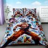 Duvet Cover Anime Dragon Ball Bedding Set Goku Quilt Cover Pillowcase Double Queen King Size Kids Bedroom Home Textile