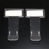 Transparent Car Vehicle Parking Ticket Receipt Permit Card Holder Clip Sticker Windscreen Plastic Universal Car Accessories
