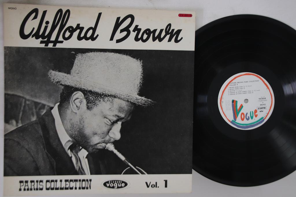 LP Record CLIFFORD BROWN - Paris Collection Vol. 1 YX2016 VOGUE 1974 Japan Jazz Used