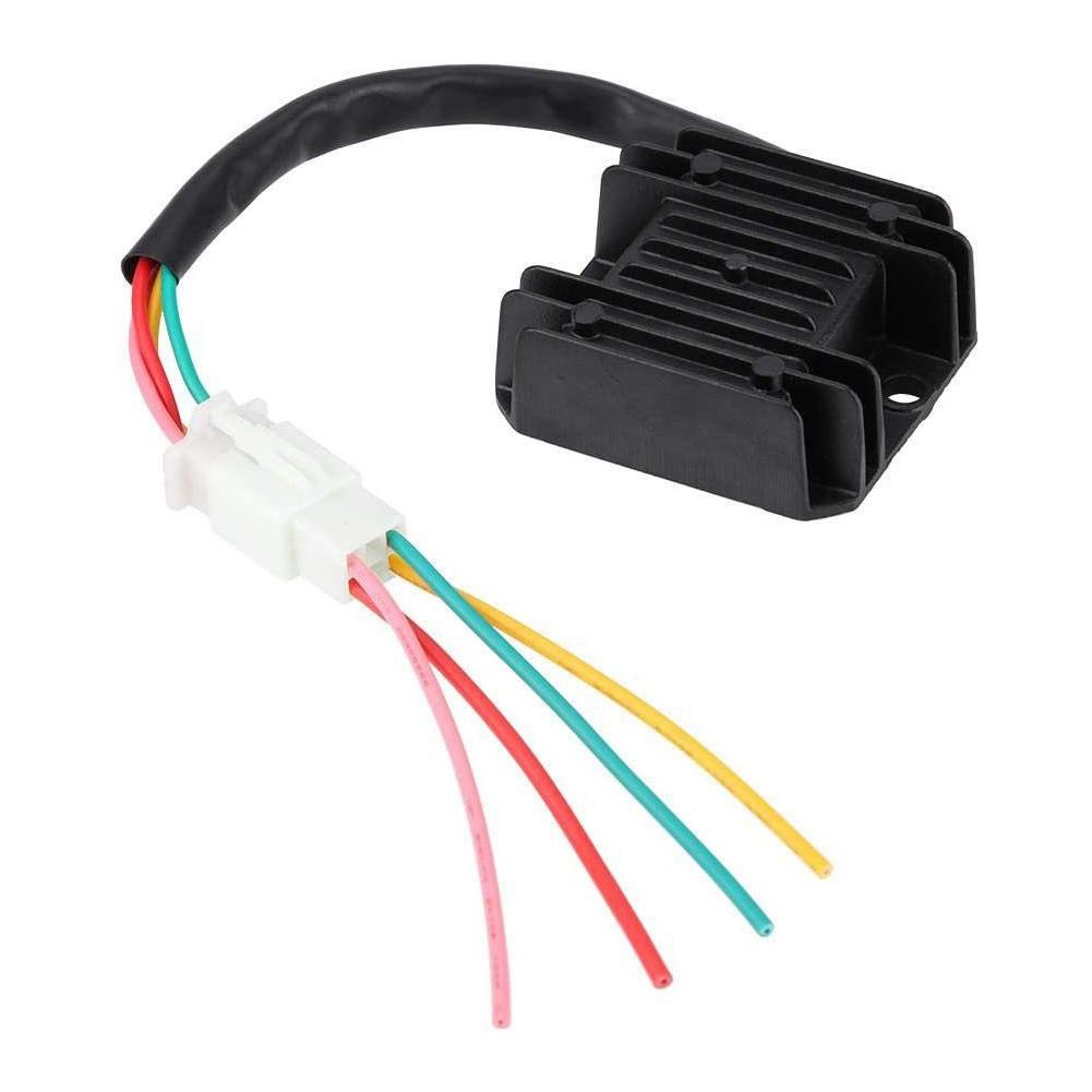 Black Rectifier For Motorcycle Scooter ATV High Quality