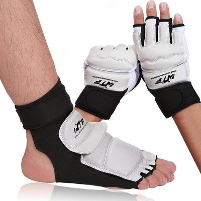 Taekwondo & Boxing Gloves: Hand and Foot Protectors, Half-Finger Gloves for Adults & Kids, Punching Bag Gloves