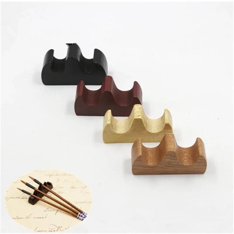 3Pcs Set Traditional Chinese Bamboo Writing Brush Dip Pen Office School for Calligraphy Practice Penholder Painting Supplies