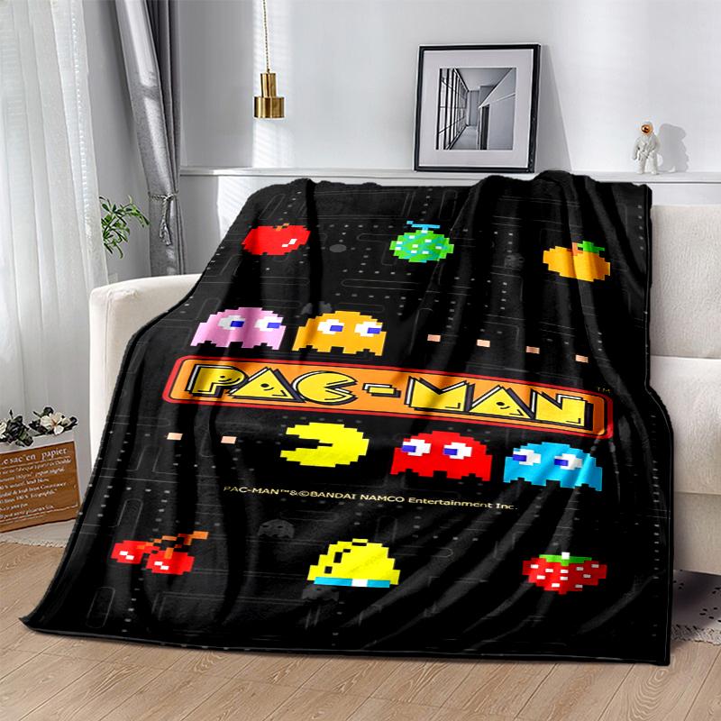 Pixel-Spiel Flanelldecke Weich Warm Ganzjahres-Überwurf, Design für Camping, Autoreisen, Wandern Sofa, Bett, Büro Perfektes Geschenk für Partys