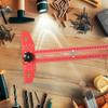 Woodworking Ruler Precision Adjustable Sliding T-angle Square T-Angle Square For Construction Drafting Painting Sewing Hardware