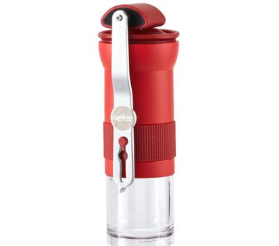 Macinacaffè Cafflano, Macinacaffè Portatile, Esterno, Macinatura Extra Fine per Espresso, Made in Italy, Lama Conica in Metallo, Compatto, Alte Prestazioni, Caffè