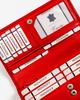 Women's leather wallet R-D1521-NCD-BL-3003 Red