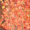2m 6.56ft Artificial Sakura Vines 20 LEDs Fairy Lights Cherry Blossom String Light  Bridal