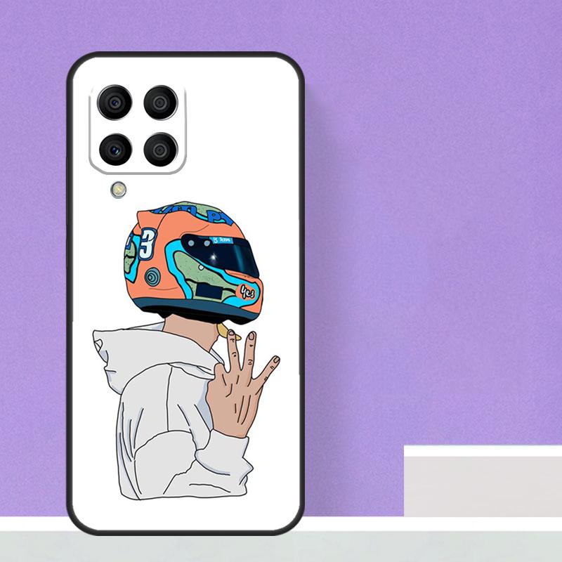 Daniel Ricciardo F1 Formula 1 For Samsung Galaxy M12 M32 M52 M14 M34 M54 M21 M51 M31 M30s M20 M15 M55 M13 M33 M53 Case