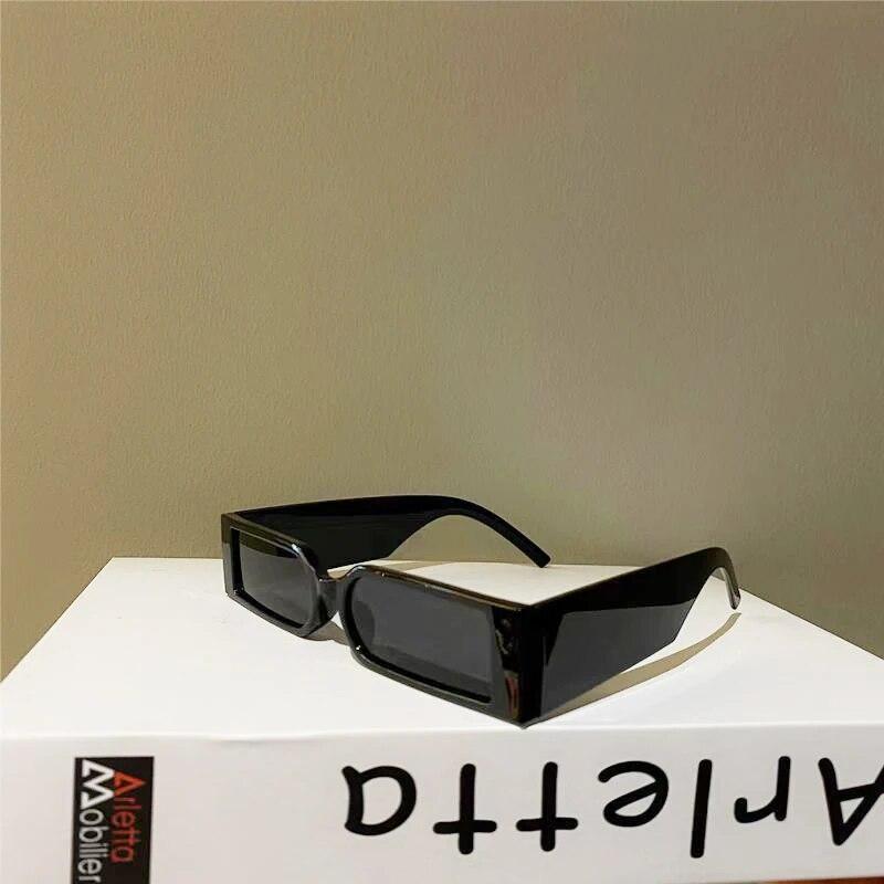 

Маленькие прямоугольные солнцезащитные очки, женские овальные винтажные дизайнерские квадратные солнцезащитные очки для женщин, женские очки с антибликовым покрытием UV400