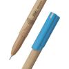 Flair Woody 0.7mm Ball Pen Pack of 1 X 10 | Smooth Blue Ink Writing for School, Office & Journaling