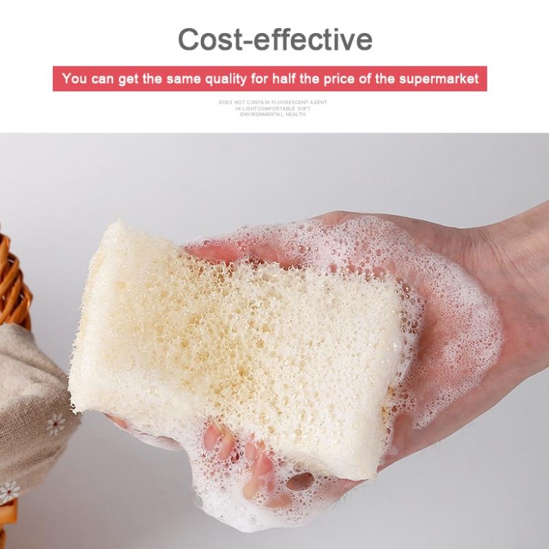 Simulation Loofah Sponge Cloth Kitchen Dishwashing Utensils Dishes Cookware Pots Cleaning Scouring Pad Sponge Cloth