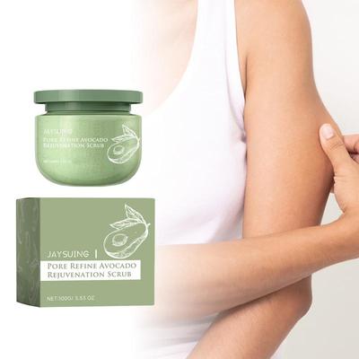 Avocado Scrub Exfoliator Eliminate Dullness Moisturize Remove Dirt Brighten Clean Tender Removing Chicken Skin Body Care Scrub