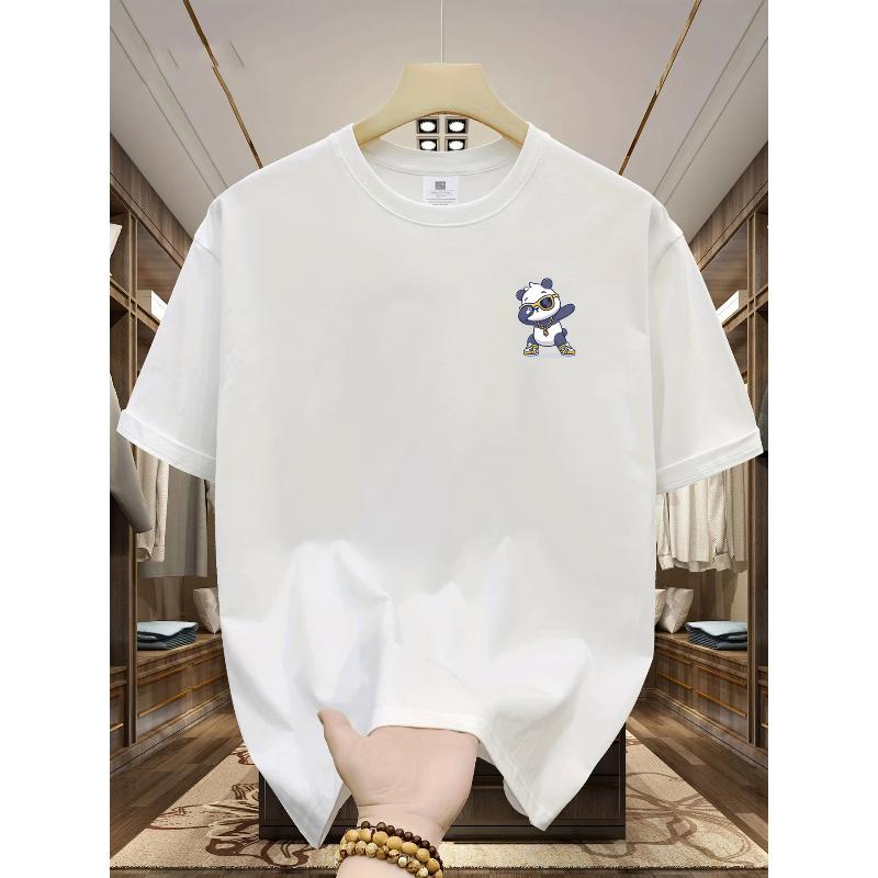 Comfortable Loose Short-sleeved Fashion Simple Top Pure Cotton T-Shirts Men’s