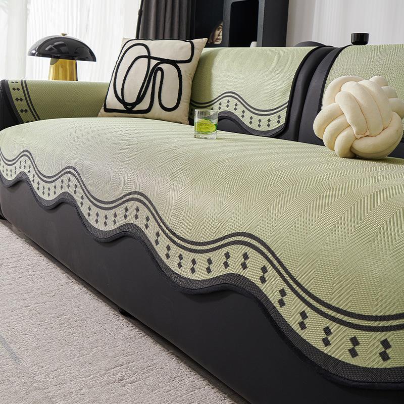

Summer New Non-Slip Sofa Cushion Light Luxury High-Grade Leather Sofa Cover Four-Season Universal Sofa Backrest Cover Cloth Towel 70*70cm