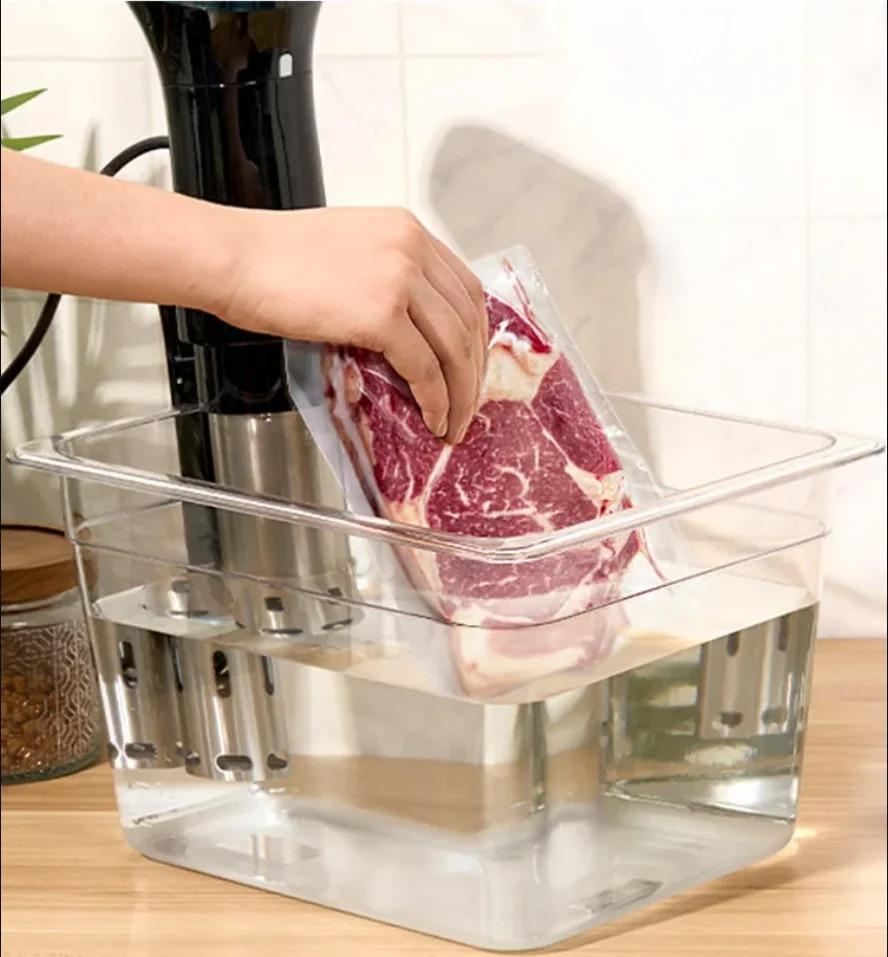 11 Liter/12 Quart Sous Vide Behälter mit Deckel BPA-frei Lebensmittelqualität für nahezu alle Tauchsirkulatoren Zubehör