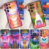 Heißer Verkauf Spirituell Trippy Weiche Hülle Für Samsung Galaxy S25 Ultra S9 S10 S20 S22 S21 Plus S23 FE S24 Ultra Funda Abdeckung
