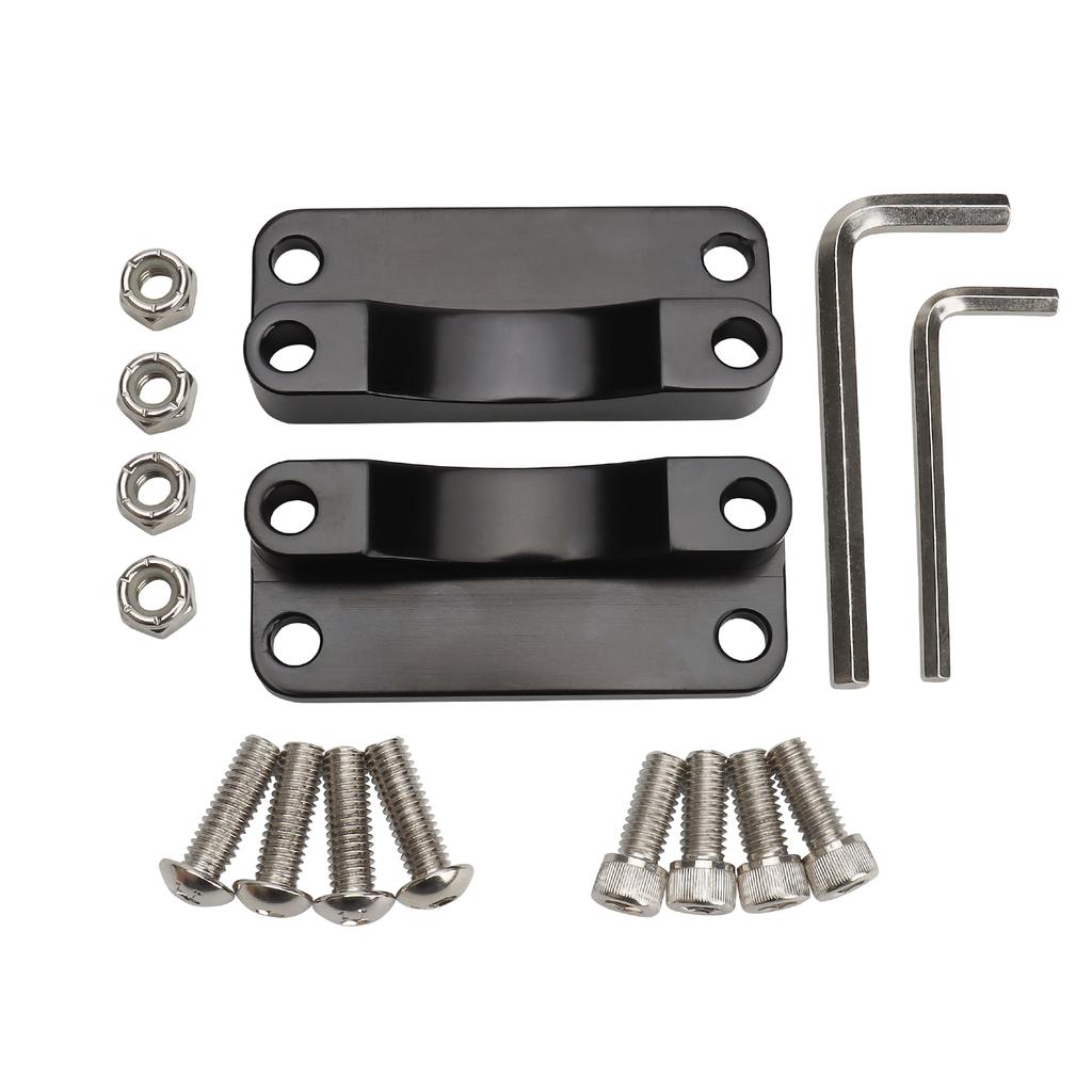 Chrome Front Fender Riser Spacer Bracket For Harley 00-13 Touring Road King Road Street Electra Glide FLHR FLHT 21" Wheel Chrome