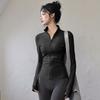 Yoga Fitness Clothes Slim and Thin Jackets Women's Professional Quick-drying Training Tops Long-sleeved Women's Sports Outdoor Running Clothes