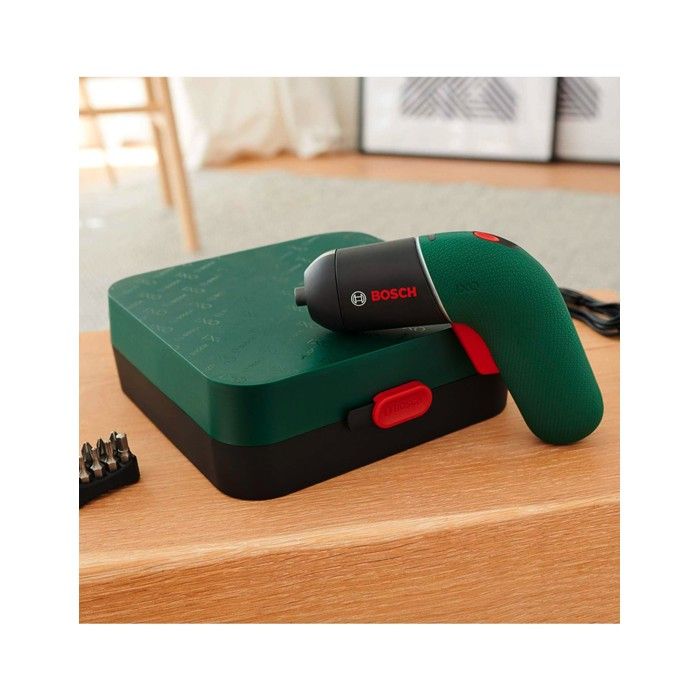 Tournevis Visseuse Sans Fil - BOSCH - IXO 6 - Batterie Lithium-Ion - 10 Embouts - Chargeur Inclus