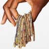 9Pcs Stackable Elastic Crystal Bead Bracelet Rhinestones Handchain Fashionable Stretch Wristchains Jewelry for Women