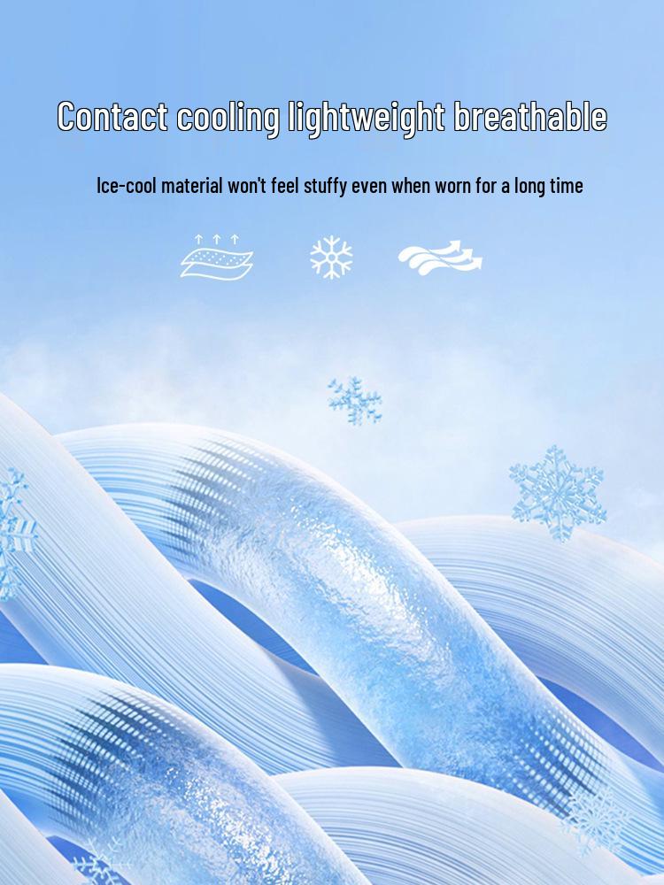 Quick-Dry Multifunctional Summer Cycling Face Mask: Breathable, Sun-Protective, Ice Silk Balaclava & Headband