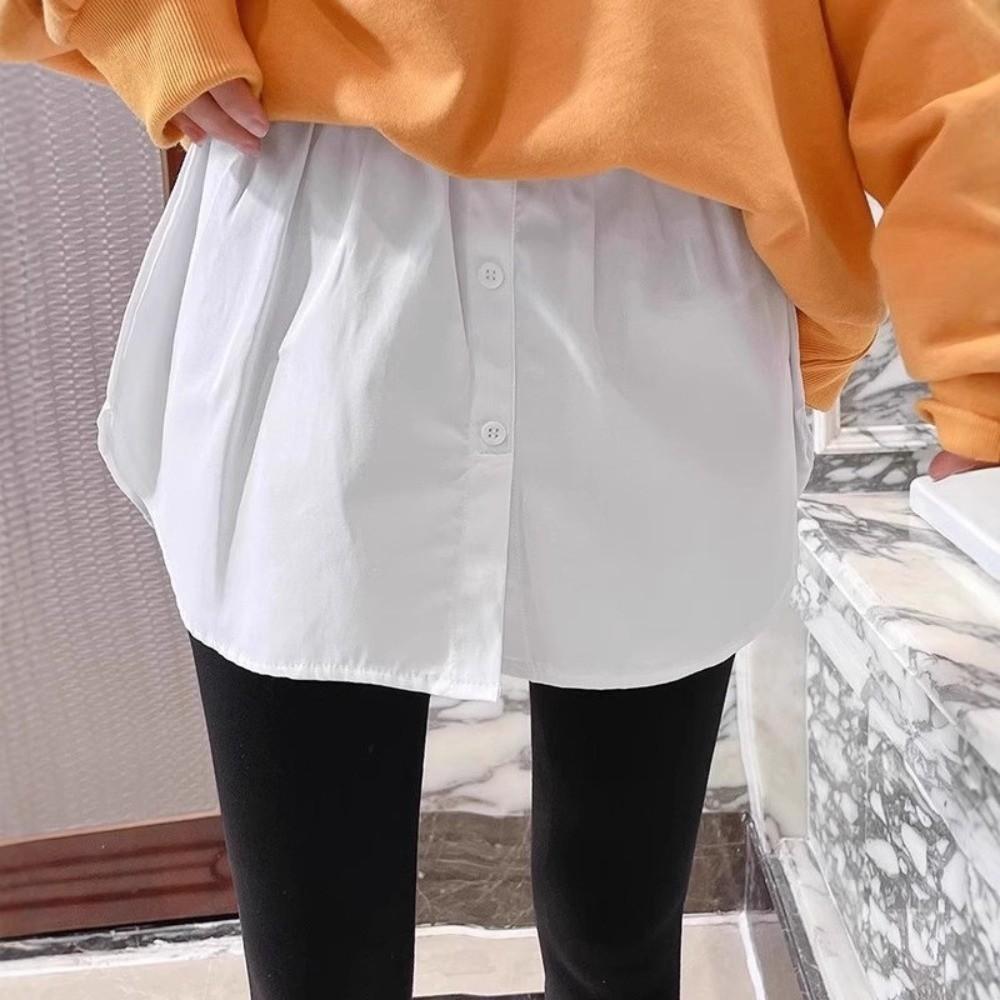 Asymmetric Hem Ballet Skirts Adjustable Dance Wrap Skirt Durable False Hemline  Girls