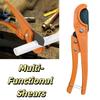 Heavy-Duty Pipe Cutter Precision Cut Multi-Functional Shears PVC Pipe Shears  Professional Use