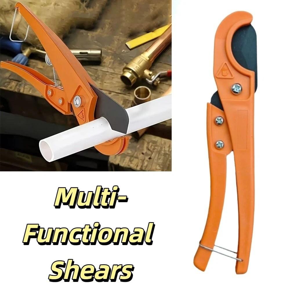 Heavy-Duty Pipe Cutter Precision Cut Multi-Functional Shears PVC Pipe Shears  Professional Use
