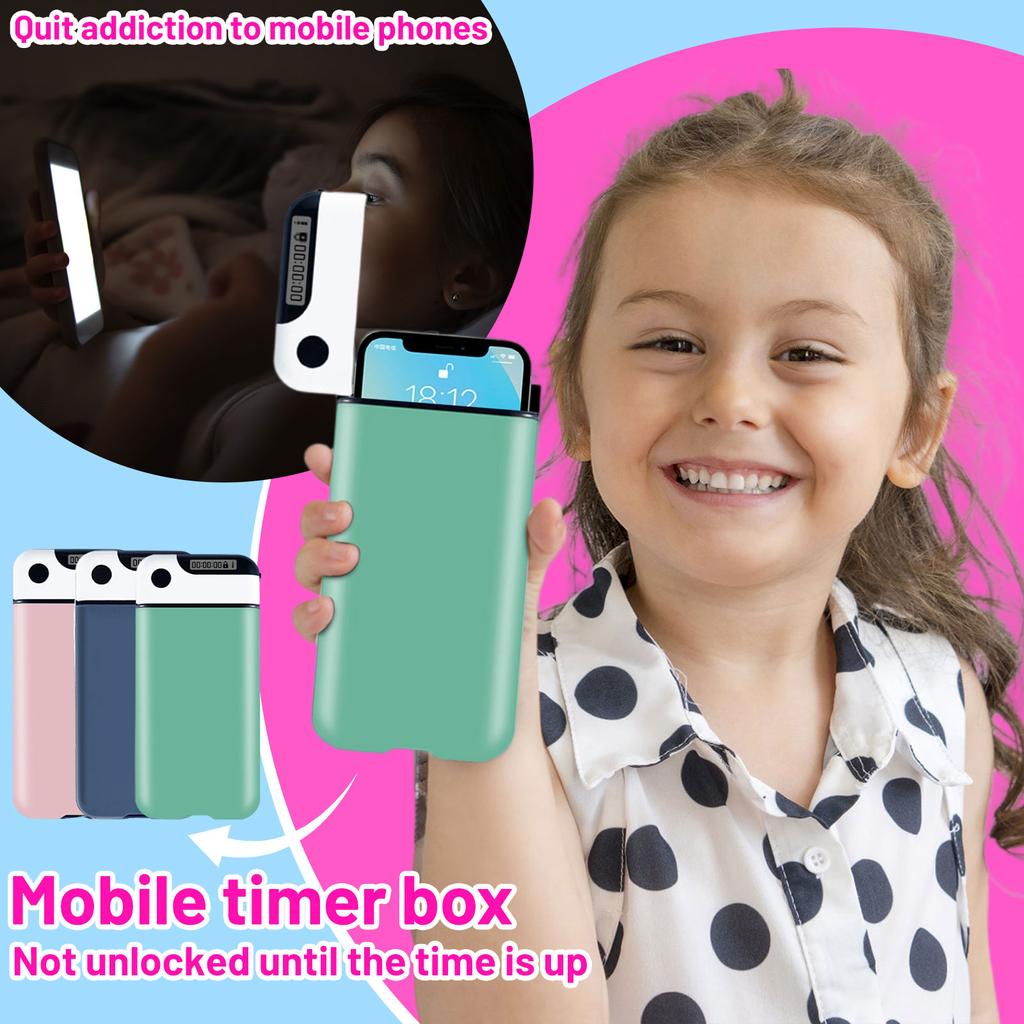 Self-discipline Timer Mobile Phone Lock Self-discipline Electronic Time Lock To Prevent Mobile Phone Addiction And Game Addiction