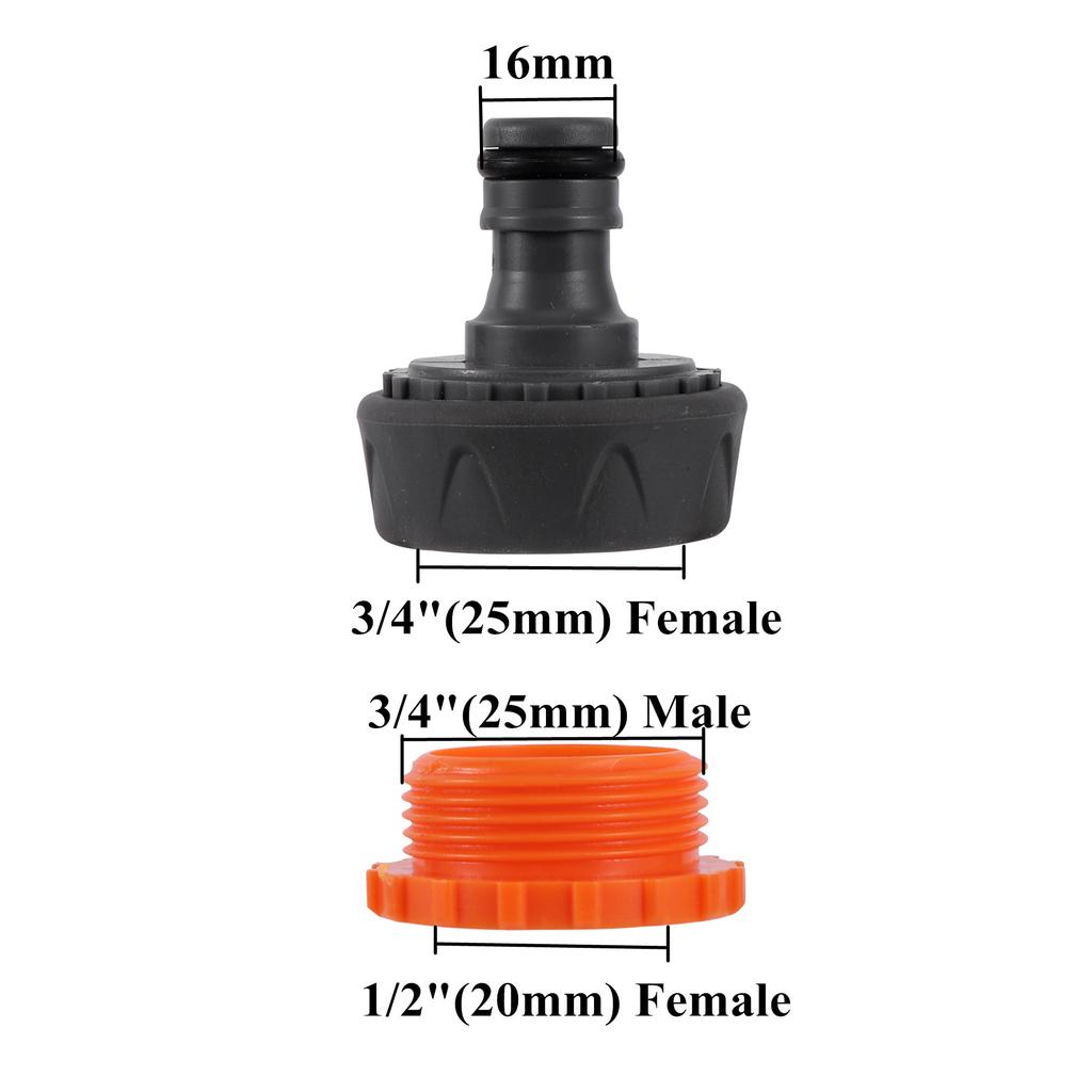 Adjustable Direct Injection Water Gun Garden Irrigation Watering Sprinkler High Pressure Car Wash Nozzle Household Cleaning Tool