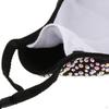 Adult Fashion Cloth Rhinestone Mask Reusable Washable Breathable with Filter