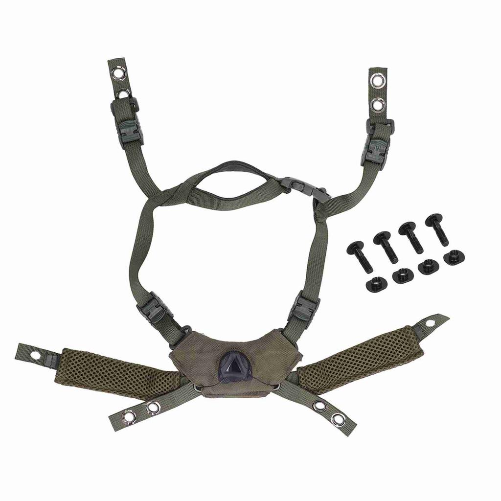 Adjustable Dial Suspension System Chin Strap Helmet Accessories for Fast for MICH for Wendy Helmet OD Green